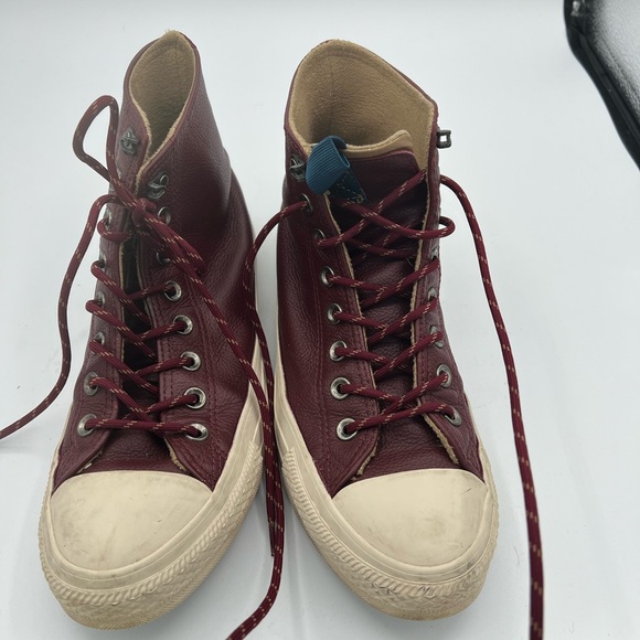 Size 7 - Converse Chuck Taylor All Star High Dark Burgundy - 162384C. - Picture 7 of 9